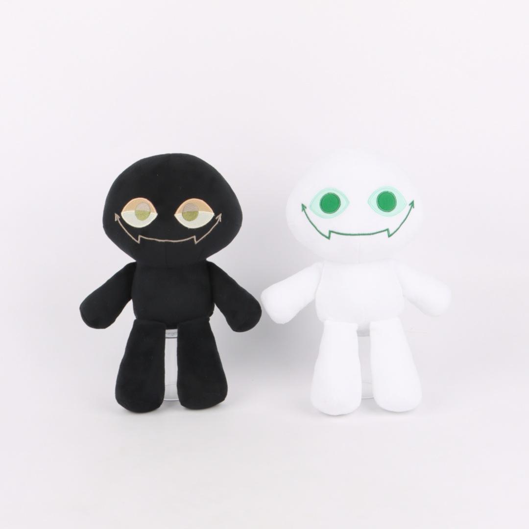 Новая плюшевая игрушка Slap Battles Bob, периферийная игровая игрушка Little Black, кукла чёрный