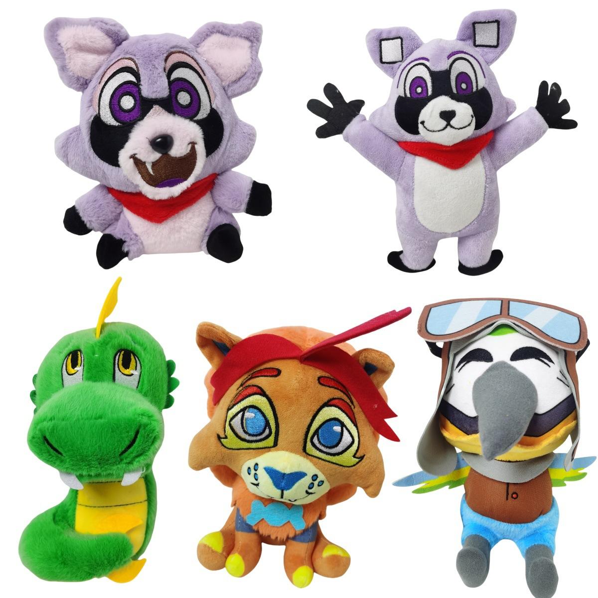 Новая плюшевая игрушка Indigo Park игровая периферийная кукла кукла енот