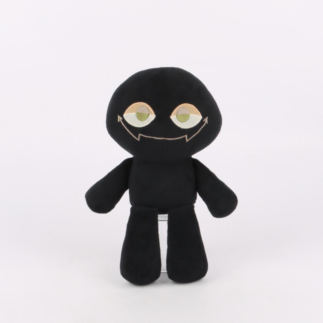 Новая плюшевая игрушка Slap Battles Bob, периферийная игровая игрушка Little Black, кукла чёрный